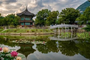 Palais Gyeongbokgung à Séoul en Corée du Sud