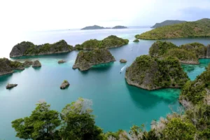 Archipel de Raja Ampat lors d'un voyage sur mesure en Indonésie